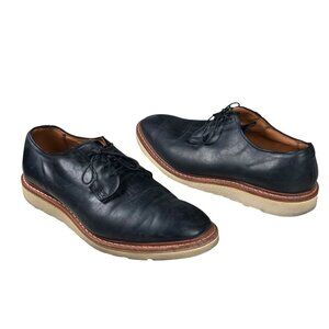 Allen Edmonds Cove Drive Men’s Sz 11 D Oxford Business Dress Shoes Navy Blue‎